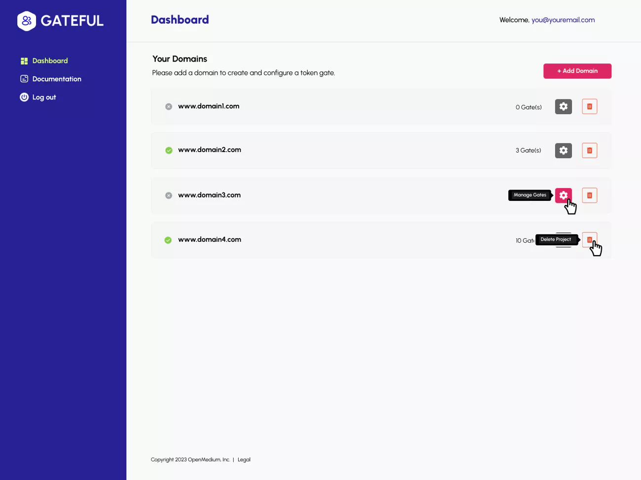 Manage on-chain access control with Gateful 